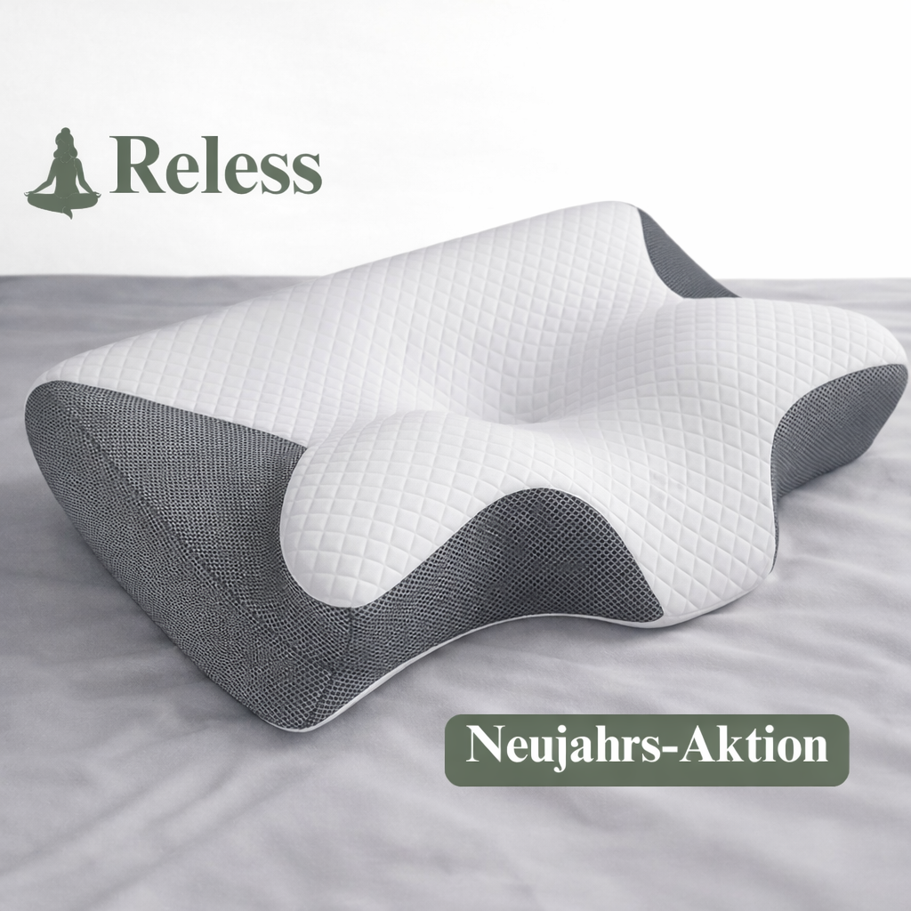 RelessNeck - Orthopädisches Nackenkissen - Reless