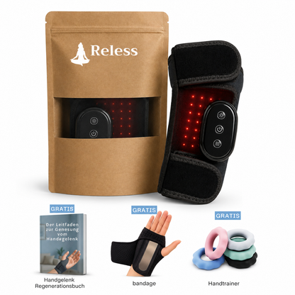 RelessWrap™ - Handgelenk-Bandage mit Infrarotlicht-Therapie - Reless
