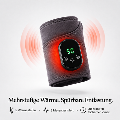 RelessWrap 2.0 Handgelenkbandage für tägliche Unterstützung, zeigt das Produkt in einer Nahaufnahme auf weißem Hintergrund.