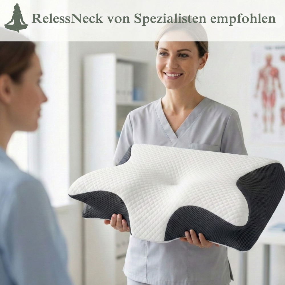 RelessNeck - Orthopädisches Nackenkissen - Reless