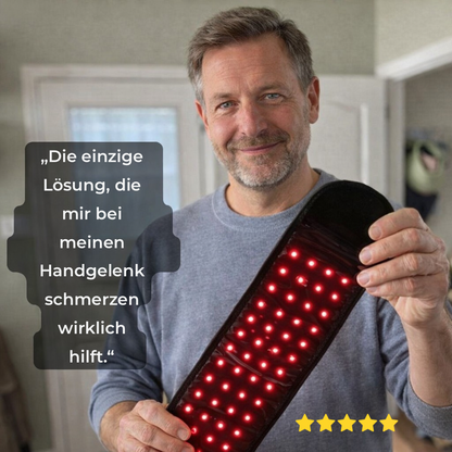 RelessRelessWrap™ Handgelenk-Bandage mit Infrarotlicht-Therapie, flexible Unterstützung für schmerzende Handgelenke